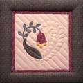 Feathered Tulip Heart